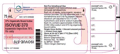 ISOVUE-370 75mL bottle - ISOVUE 370 75mL bottle
